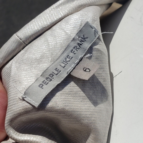 People Like Frank Metallic Blazer Jacket - Picture 6 of 6